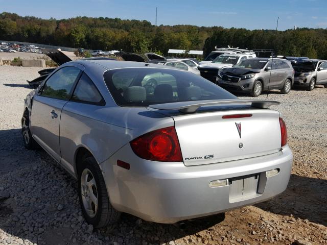 1G2AL15F577127881 - 2007 PONTIAC G5 SILVER photo 3