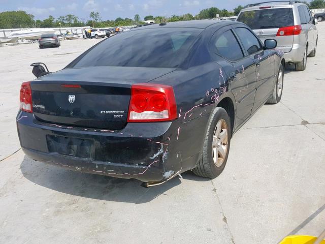 2B3CA3CV3AH307499 - 2010 DODGE CHARGER SX BLACK photo 4