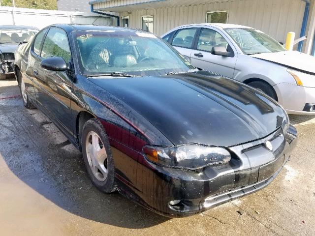 2G1WX12K149158670 - 2004 CHEVROLET MONTE CARL BLACK photo 1