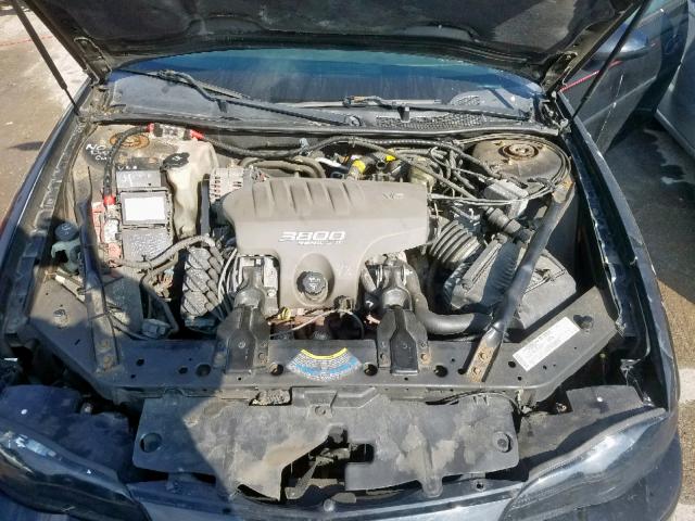 2G1WX12K149158670 - 2004 CHEVROLET MONTE CARL BLACK photo 7