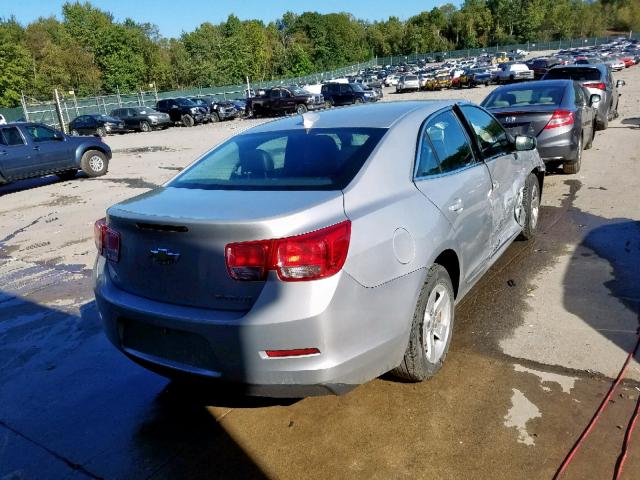 1G11C5SA1GF142257 - 2016 CHEVROLET MALIBU LIM SILVER photo 4