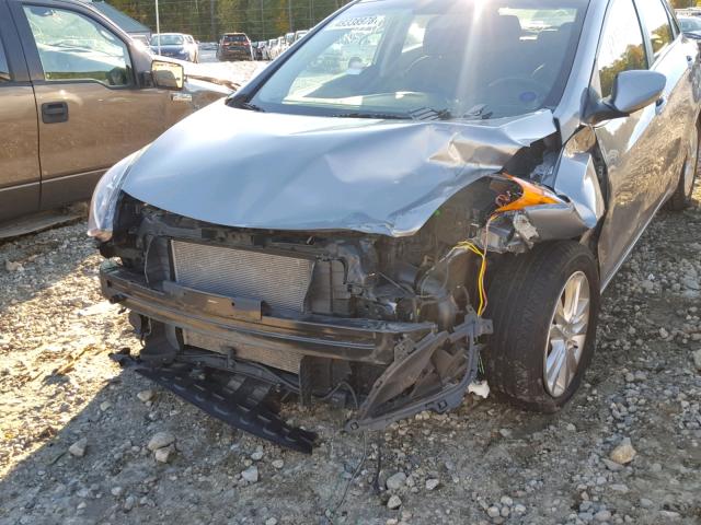 KMHD35LE0DU128276 - 2013 HYUNDAI ELANTRA GT GRAY photo 9