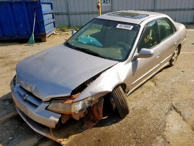 1HGCG6673XA074776 - 1999 HONDA ACCORD EX GRAY photo 2