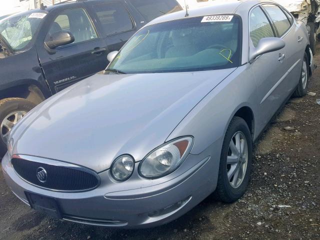 2G4WC532951297076 - 2005 BUICK LACROSSE C SILVER photo 2