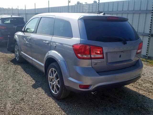 3C4PDDEG3KT687559 - 2019 DODGE JOURNEY GT SILVER photo 3