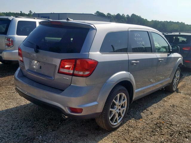 3C4PDDEG3KT687559 - 2019 DODGE JOURNEY GT SILVER photo 4