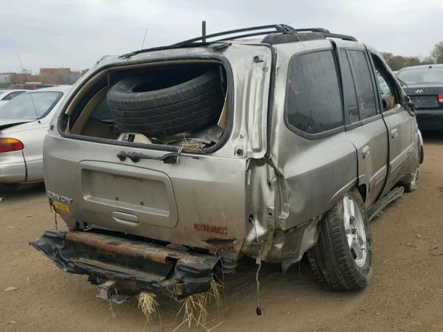 1GKDT13S922262185 - 2002 GMC ENVOY TAN photo 4