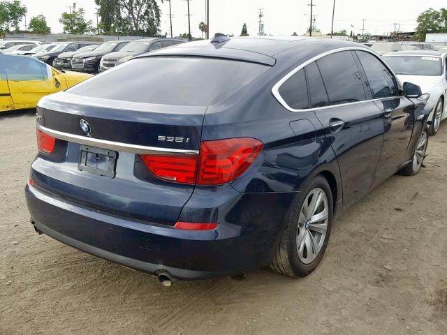 WBASN2C59BC201259 - 2011 BMW 535 GT BLUE photo 4