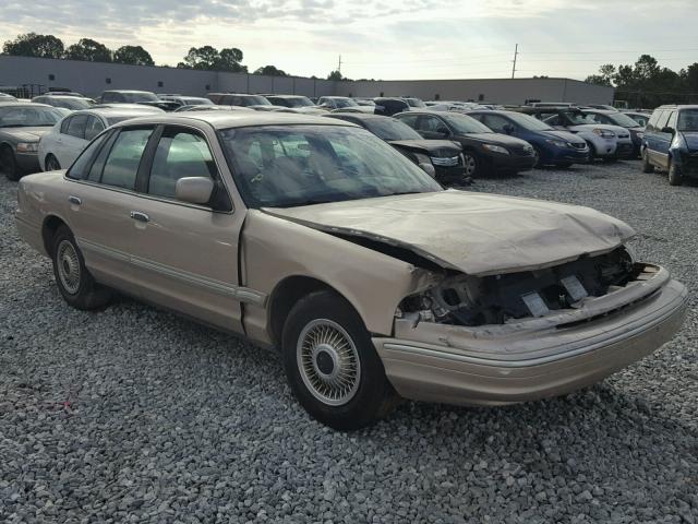 2FALP73W9VX206594 - 1997 FORD CROWN VICT TAN photo 1