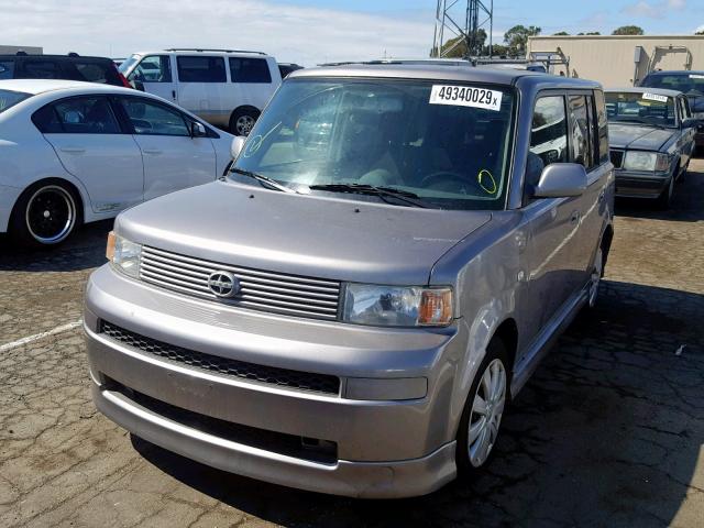 JTLKT324154020618 - 2005 TOYOTA SCION XB ვერცხლისფერი ფოტო 2
