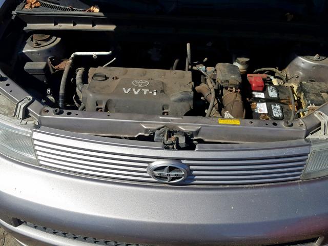 JTLKT324154020618 - 2005 TOYOTA SCION XB ვერცხლისფერი ფოტო 7