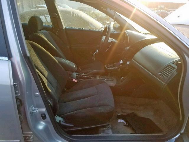 1N4AL11D14C129636 - 2004 NISSAN ALTIMA BAS SILVER photo 5