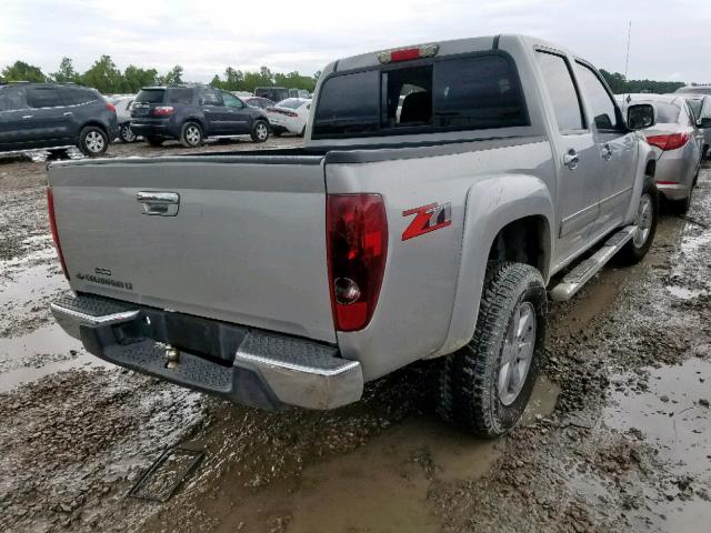 1GCJSDDE8A8127481 - 2010 CHEVROLET COLORADO L SILVER photo 4