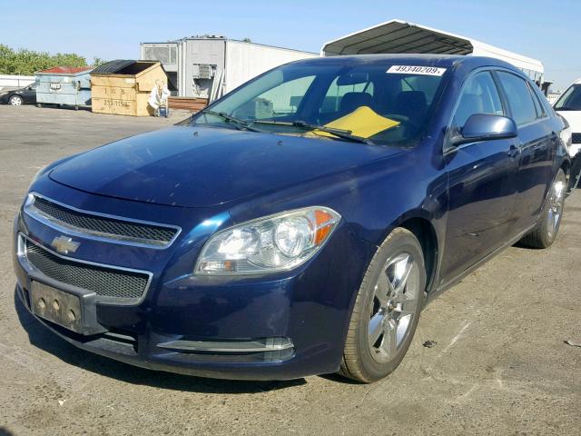 1G1ZH57B29F231327 - 2009 CHEVROLET MALIBU 1LT 蓝色 照片 2