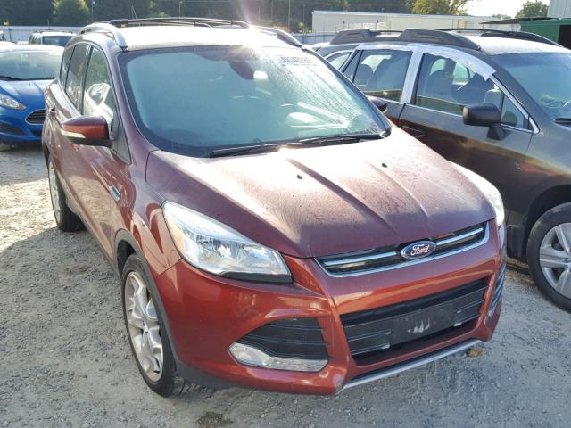 1FMCU9J96EUB56428 - 2014 FORD ESCAPE TIT RED photo 1