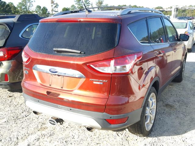 1FMCU9J96EUB56428 - 2014 FORD ESCAPE TIT RED photo 4