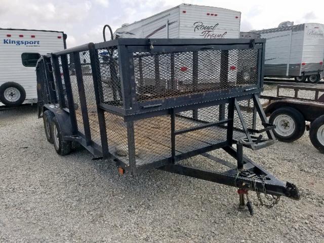 5VNBU1627ET130286 - 2014 UTILITY TRAILER BLACK photo 1