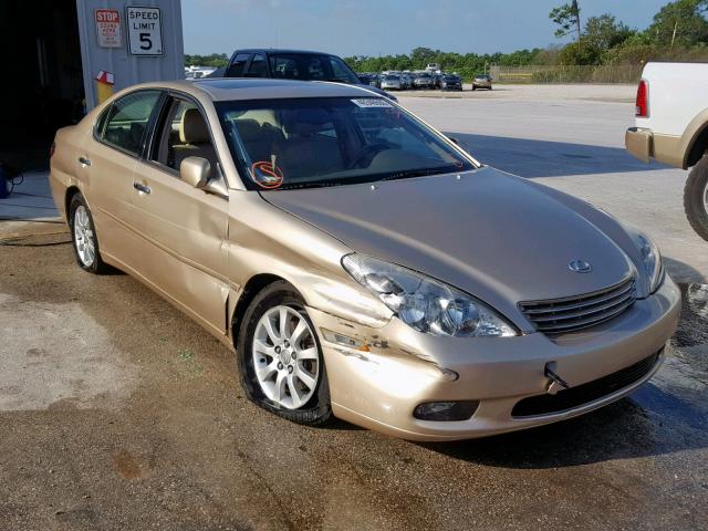 JTHBF30G230097324 - 2003 LEXUS ES 300 BEIGE photo 1