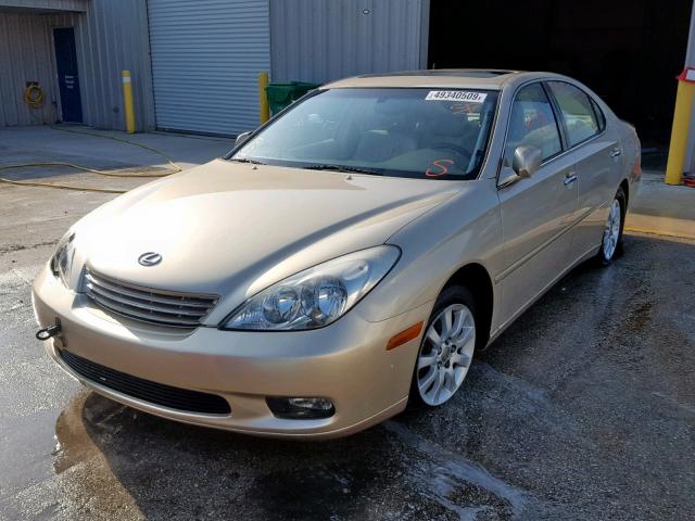 JTHBF30G230097324 - 2003 LEXUS ES 300 BEIGE photo 2