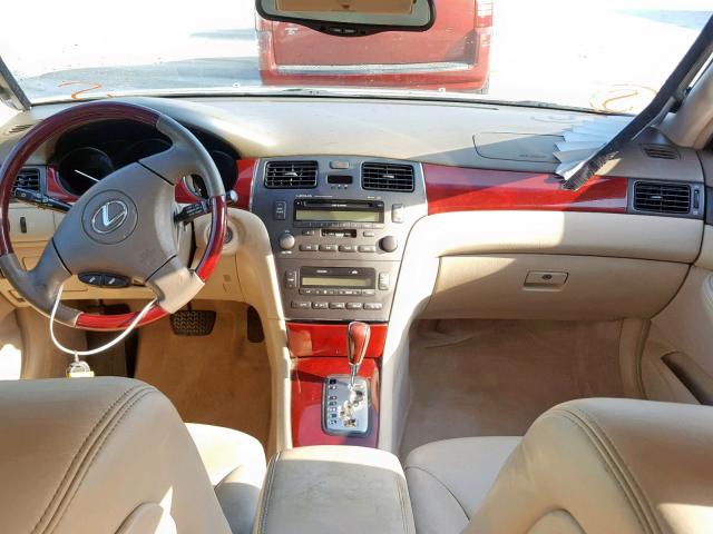 JTHBF30G230097324 - 2003 LEXUS ES 300 BEIGE photo 9