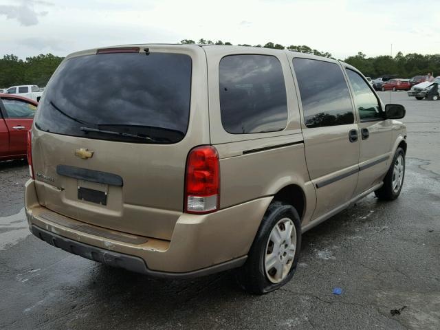 1GNDV23L26D115986 - 2006 CHEVROLET UPLANDER L 棕色 照片 4