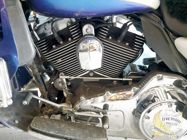 1HD1KEM1XAB664521 - 2010 HARLEY-DAVIDSON FLHTK WHITE photo 9