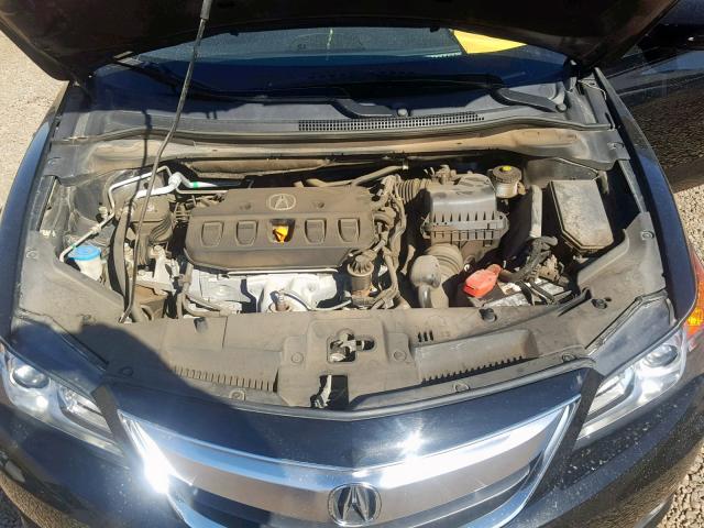 19VDE1F51DE001840 - 2013 ACURA ILX 20 PRE BLACK photo 7