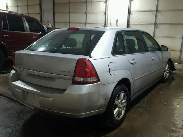 1G1ZT64844F199504 - 2004 CHEVROLET MALIBU MAX ვერცხლისფერი ფოტო 4
