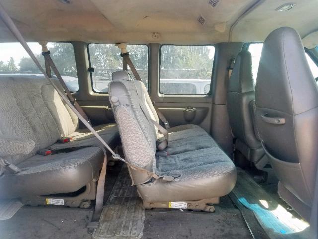 1GAHG39U331164288 - 2003 CHEVROLET EXPRESS G3 WHITE photo 6