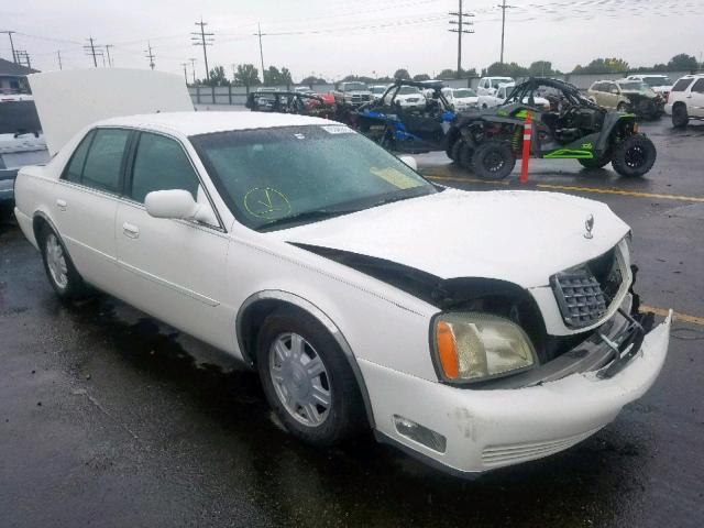 1G6KD54Y04U106301 - 2004 CADILLAC DEVILLE CREAM photo 1