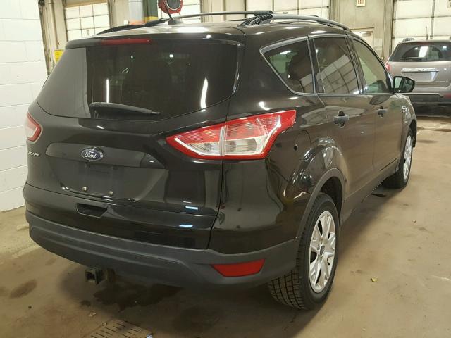 1FMCU0F74DUD94442 - 2013 FORD ESCAPE S BLACK photo 4