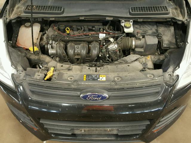 1FMCU0F74DUD94442 - 2013 FORD ESCAPE S BLACK photo 7