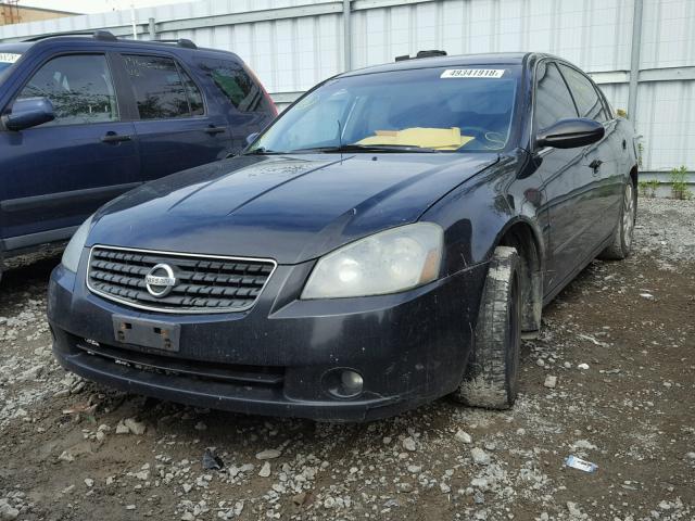 1N4BL11D55C121867 - 2005 NISSAN ALTIMA SE BLACK photo 2