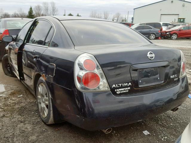 1N4BL11D55C121867 - 2005 NISSAN ALTIMA SE BLACK photo 3