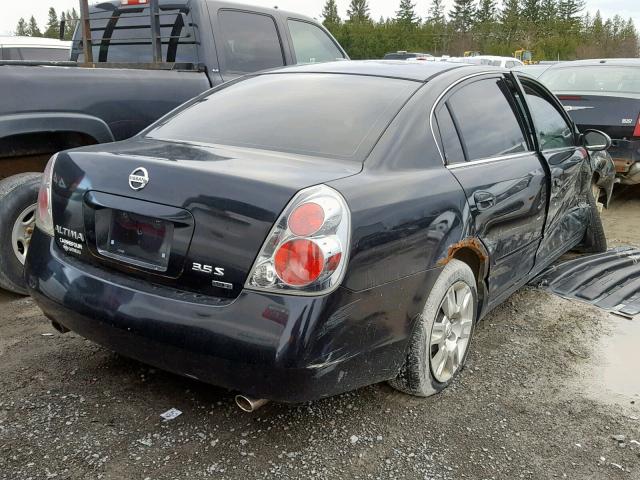 1N4BL11D55C121867 - 2005 NISSAN ALTIMA SE BLACK photo 4