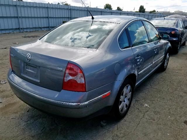 WVWRH63B03P240709 - 2003 VOLKSWAGEN PASSAT GLX SILVER photo 4