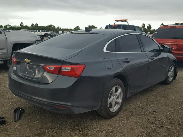 1G1ZB5ST0JF176768 - 2018 CHEVROLET MALIBU LS 石墨色 照片 4