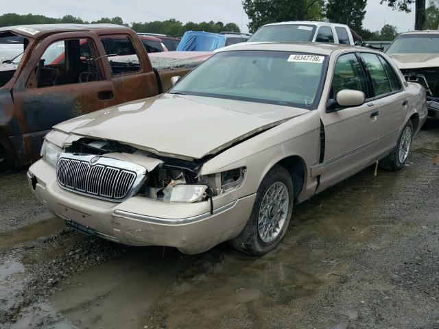 2MEFM74W2WX699579 - 1998 MERCURY GRAND MARQ TAN photo 2