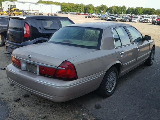 2MEFM74W2WX699579 - 1998 MERCURY GRAND MARQ TAN photo 4