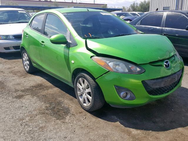 JM1DE1LZ7C0136262 - 2012 MAZDA MAZDA2 GREEN photo 1