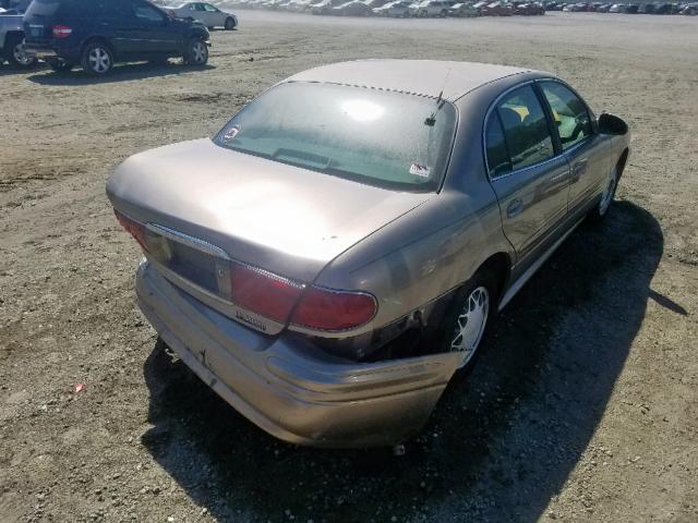 1G4HP54K514187233 - 2001 BUICK LESABRE CU GOLD photo 4