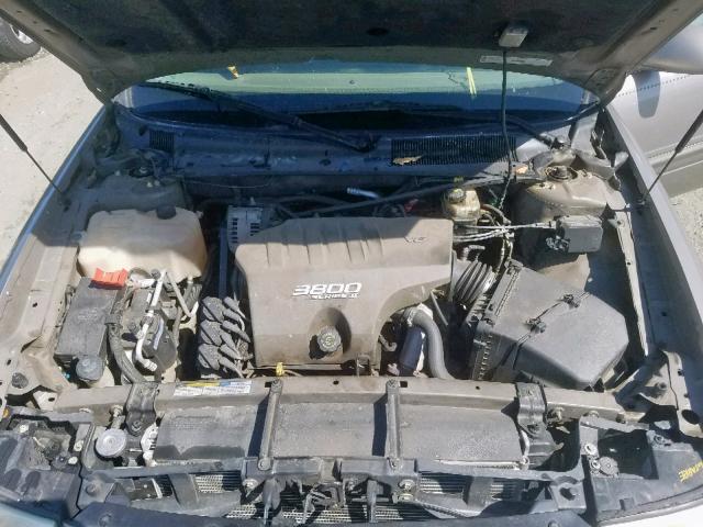 1G4HP54K514187233 - 2001 BUICK LESABRE CU GOLD photo 7