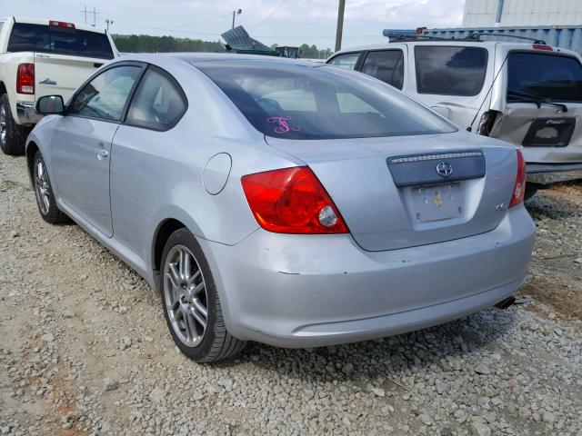 JTKDE177X50003905 - 2005 TOYOTA SCION TC 银色 照片 3