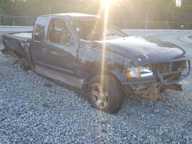 2FTRX17W24CA21448 - 2004 FORD F-150 HERI BLUE photo 1