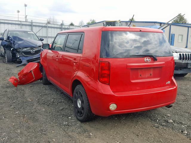 JTLKE50E791097311 - 2009 TOYOTA SCION XB წითელი ფოტო 3
