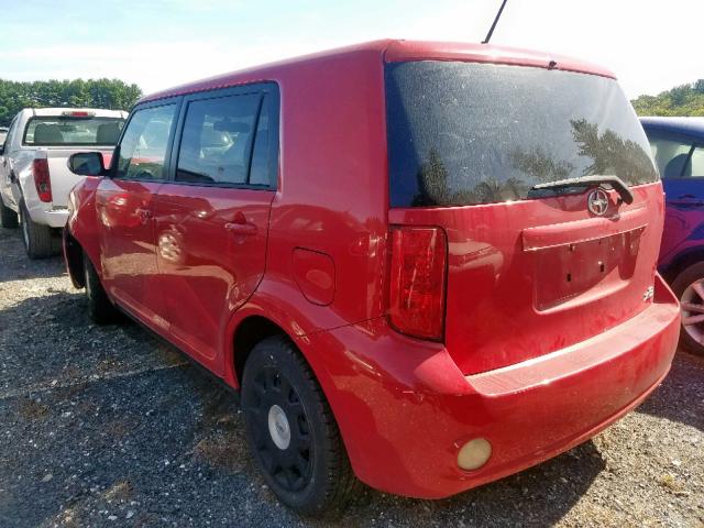 JTLKE50E791097311 - 2009 TOYOTA SCION XB წითელი ფოტო 4