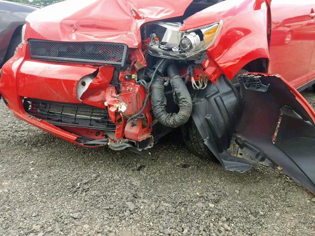 JTLKE50E791097311 - 2009 TOYOTA SCION XB წითელი ფოტო 9