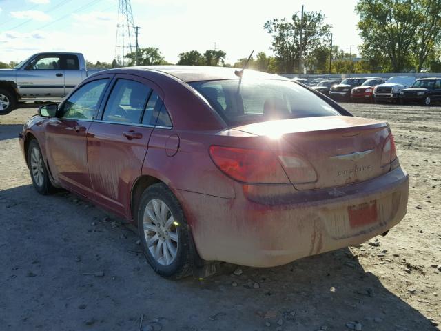 1C3CC5FB3AN229906 - 2010 CHRYSLER SEBRING LI RED photo 3