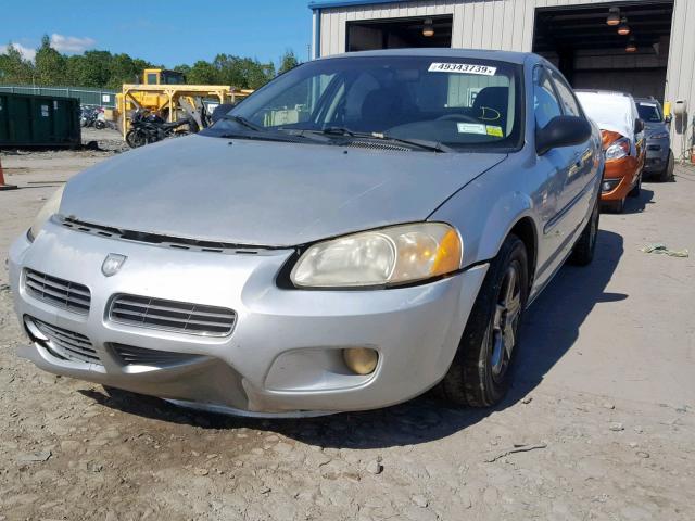 1B3AL56RX2N121950 - 2002 DODGE STRATUS ES SILVER photo 2