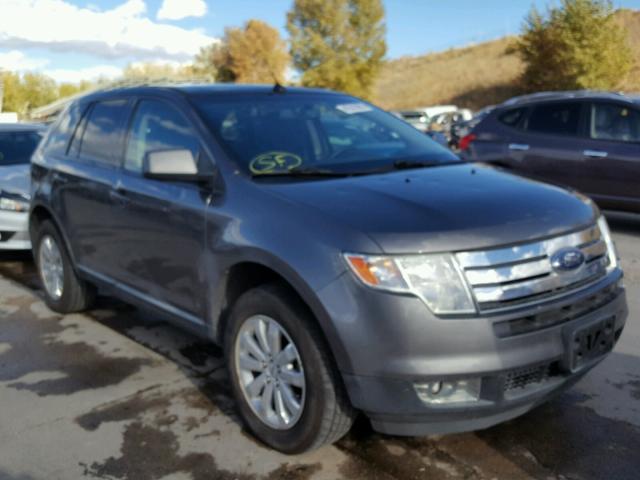 2FMDK4JC7ABA89461 - 2010 FORD EDGE SEL GRAY photo 1